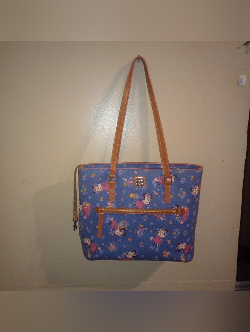 EUC Dooney & Bourke Disney Epcot Flower and Garden Festival Tote